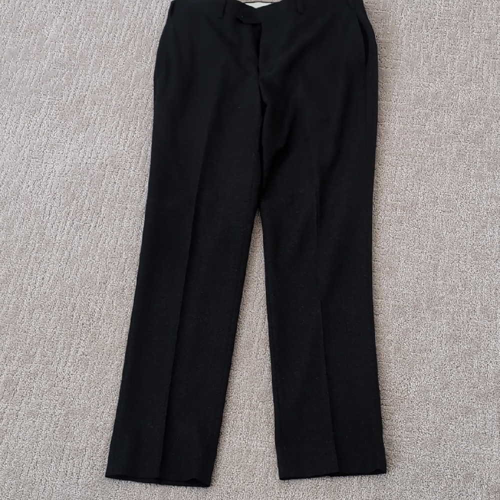 Brooks Brothers Men's Regent Pants Wool Charcoal 35W